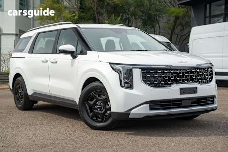 White 2025 Kia Carnival Wagon S