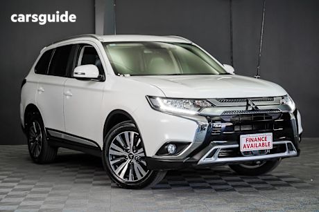 White 2019 Mitsubishi Outlander Wagon Ls 7 Seat (Awd)