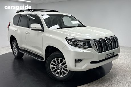 White 2018 Toyota Landcruiser Prado SUV VX 4X4