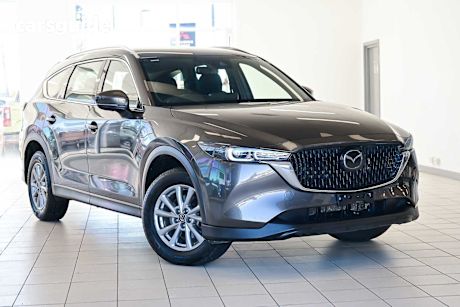 Grey 2023 Mazda CX-8 SUV G25 SPORT F