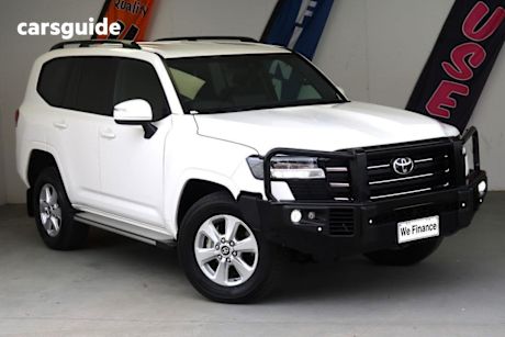 White 2023 Toyota Landcruiser Wagon Lc300 Gxl (4X4)