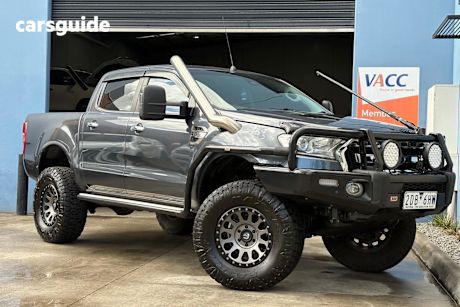 Grey 2016 Ford Ranger Ute Tray XLT 4X4