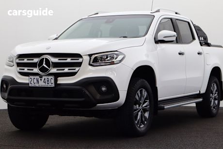 White 2019 Mercedes-Benz X Ute Tray X250D PROGRESSIVE 4X4