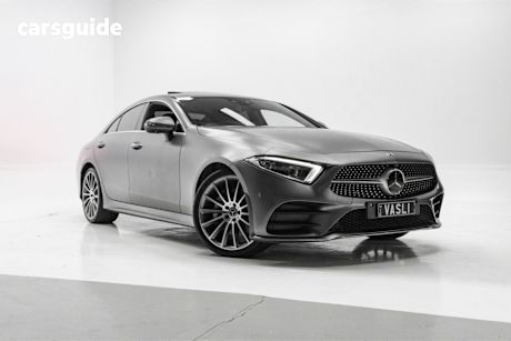 Grey 2018 Mercedes-Benz CLS-Class Sedan CLS350 R