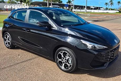Black 2025 MG MG3 Hatchback Excite