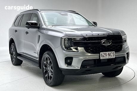 Silver 2022 Ford Everest SUV SPORT 4X4