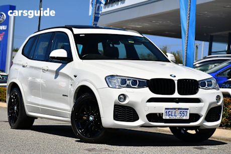 White 2016 BMW X3 SUV XDRIVE30D 4X4