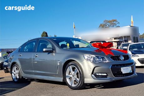 Grey 2015 Holden Commodore Sedan SV6 R