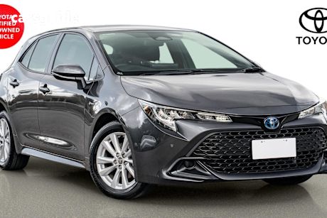 Grey 2024 Toyota Corolla Hatch ASCENT SPORT HYBRID F