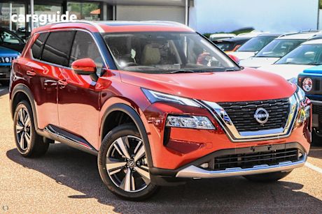 Red 2025 Nissan X-Trail SUV TI-L 4X4