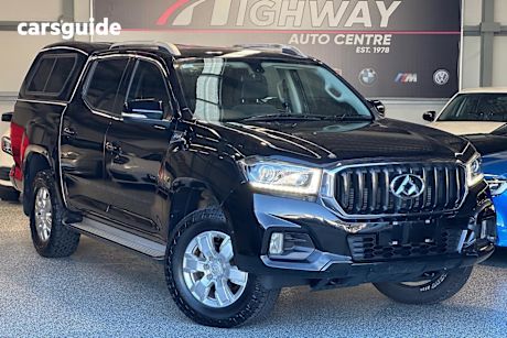 Black 2018 LDV T60 Ute Tray PRO 4X4