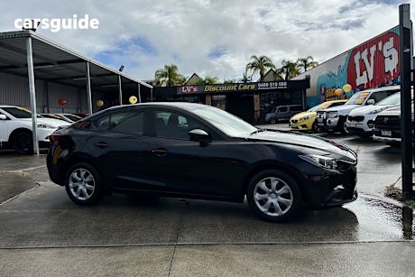 Black 2014 Mazda 3 Sedan Neo