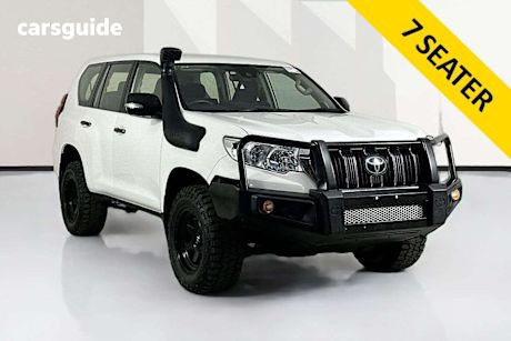 White 2022 Toyota Landcruiser Prado Wagon Gx 7 Seat