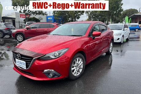 Red 2014 Mazda Axela Hatchback C (Hybrid)