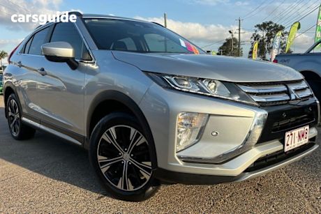 Silver 2018 Mitsubishi Eclipse Cross SUV LS