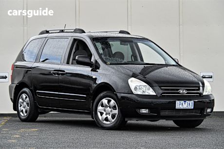Black 2007 Kia Carnival SUV EX F