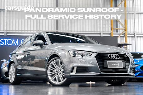 Grey 2016 Audi A3 Sedan SPORT F