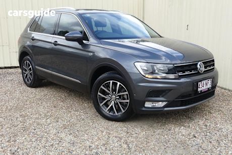 Grey 2017 Volkswagen Tiguan SUV 132TSI COMFORTLINE 4WD