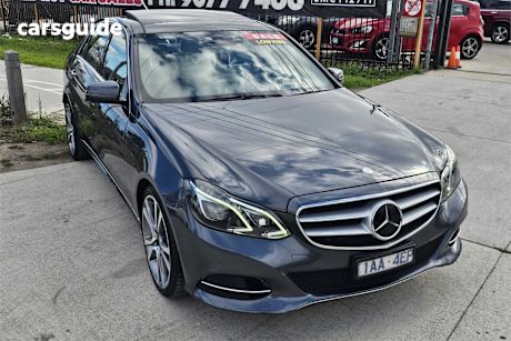 Grey 2013 Mercedes-Benz E250 Sedan