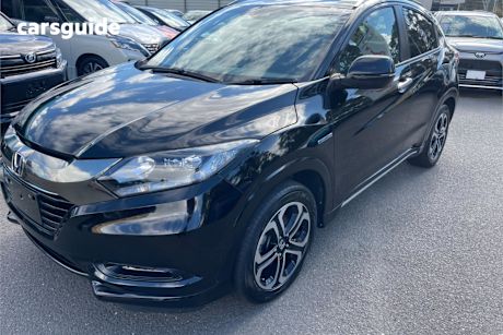 Black 2016 Honda Vezel SUV HYBRID