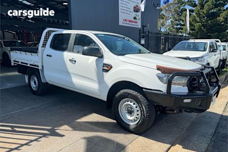 White 2019 Ford Ranger Double Cab Chassis Xl 3.2 (4X4)