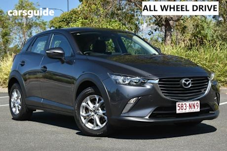 Grey 2017 Mazda CX-3 SUV MAXX 4X4