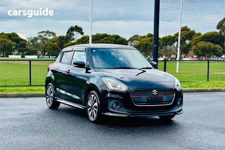 Black 2017 Suzuki Swift Hatch HYBRID RS