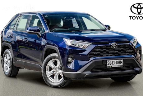 Blue 2020 Toyota RAV4 SUV GX F