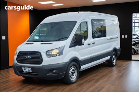 White 2018 Ford Transit Commercial 350L F