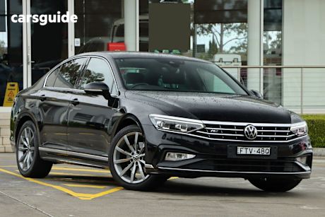 Black 2021 Volkswagen Passat Sedan 162TSI ELEGANCE F