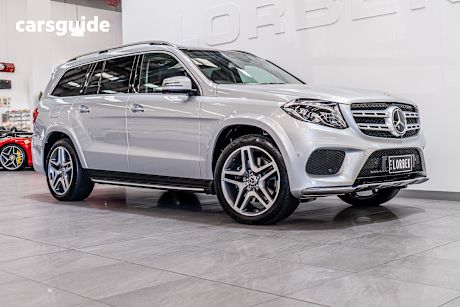 Silver 2017 Mercedes-Benz GLS350d 4Matic SUV