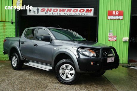 Grey 2017 Mitsubishi Triton Ute Tray GLX+ 4X4