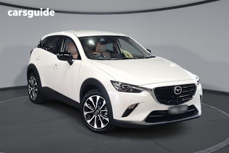 White 2024 Mazda CX-3 SUV G20 EVOLVE F