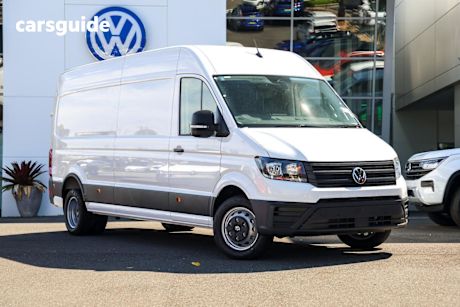 White 2025 Volkswagen Crafter Commercial 50 TDI410 R
