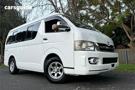 White 2008 Toyota HiAce OtherCar GL 10 SEATER