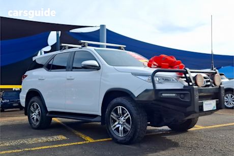 White 2018 Toyota Fortuner Wagon Gx