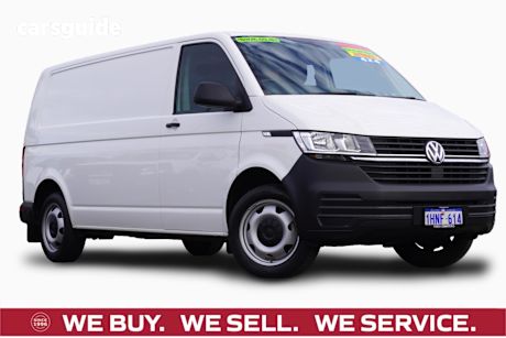 White 2021 Volkswagen Transporter Van Tdi450 Lwb