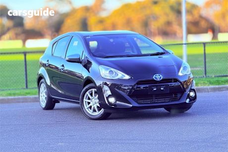 Black 2015 Toyota Aqua Hatch S WELCAB