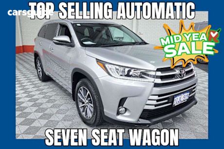 Silver 2019 Toyota Kluger SUV GXL 4WD