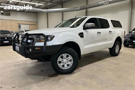 White 2017 Ford Ranger Ute Tray XLS 4X4