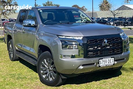 Silver 2024 Mitsubishi Triton Ute Tray GLS 4X4