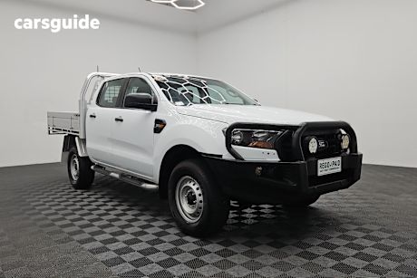 White 2018 Ford Ranger Double Cab Chassis Xl 3.2 (4X4)