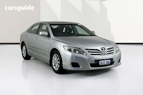 Silver 2010 Toyota Camry Sedan Altise