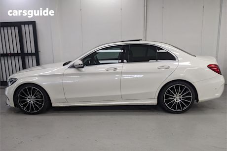 White 2016 Mercedes-Benz C250 Sedan
