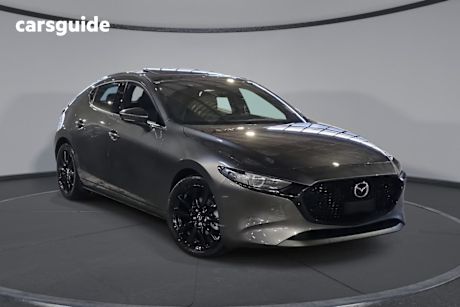 Grey 2025 Mazda Mazda3 Hatch G25 ASTINA F