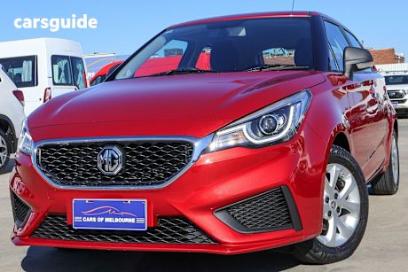Red 2021 MG MG3 Hatch CORE F