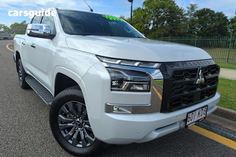 White 2023 Mitsubishi Triton Double Cab Pick Up Gls (4X4)