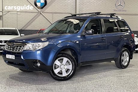 Blue 2012 Subaru Forester Wagon X Luxury Edition