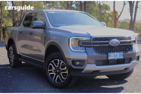 Silver 2024 Ford Ranger Ute Tray SPORT 4X4
