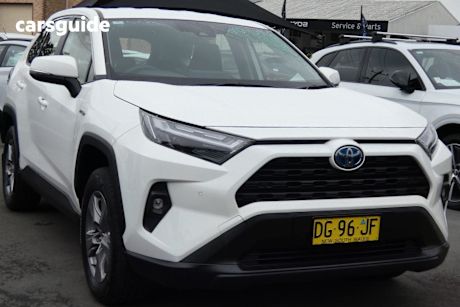 White 2023 Toyota RAV4 SUV GX F